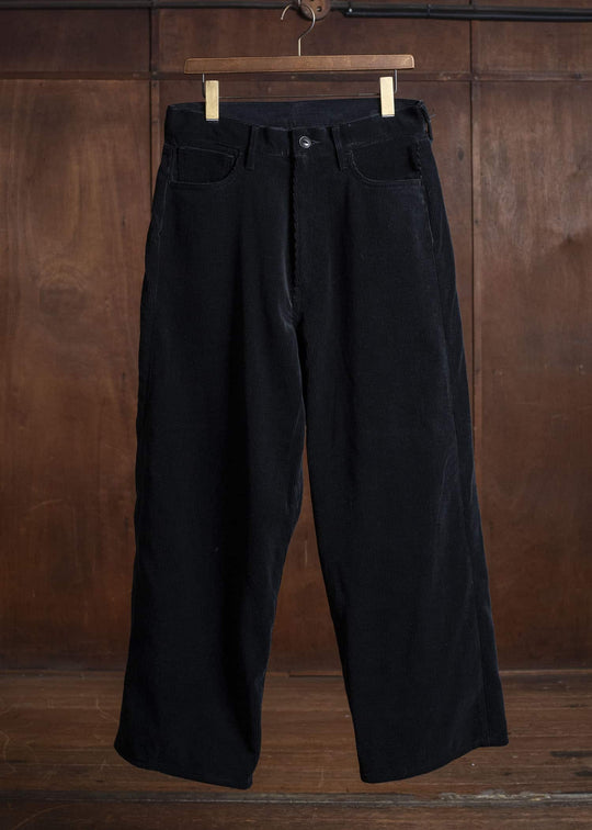 YOKO SAKAMOTO 5Pocket Baggy Pants YS-25AW-39 BLACK