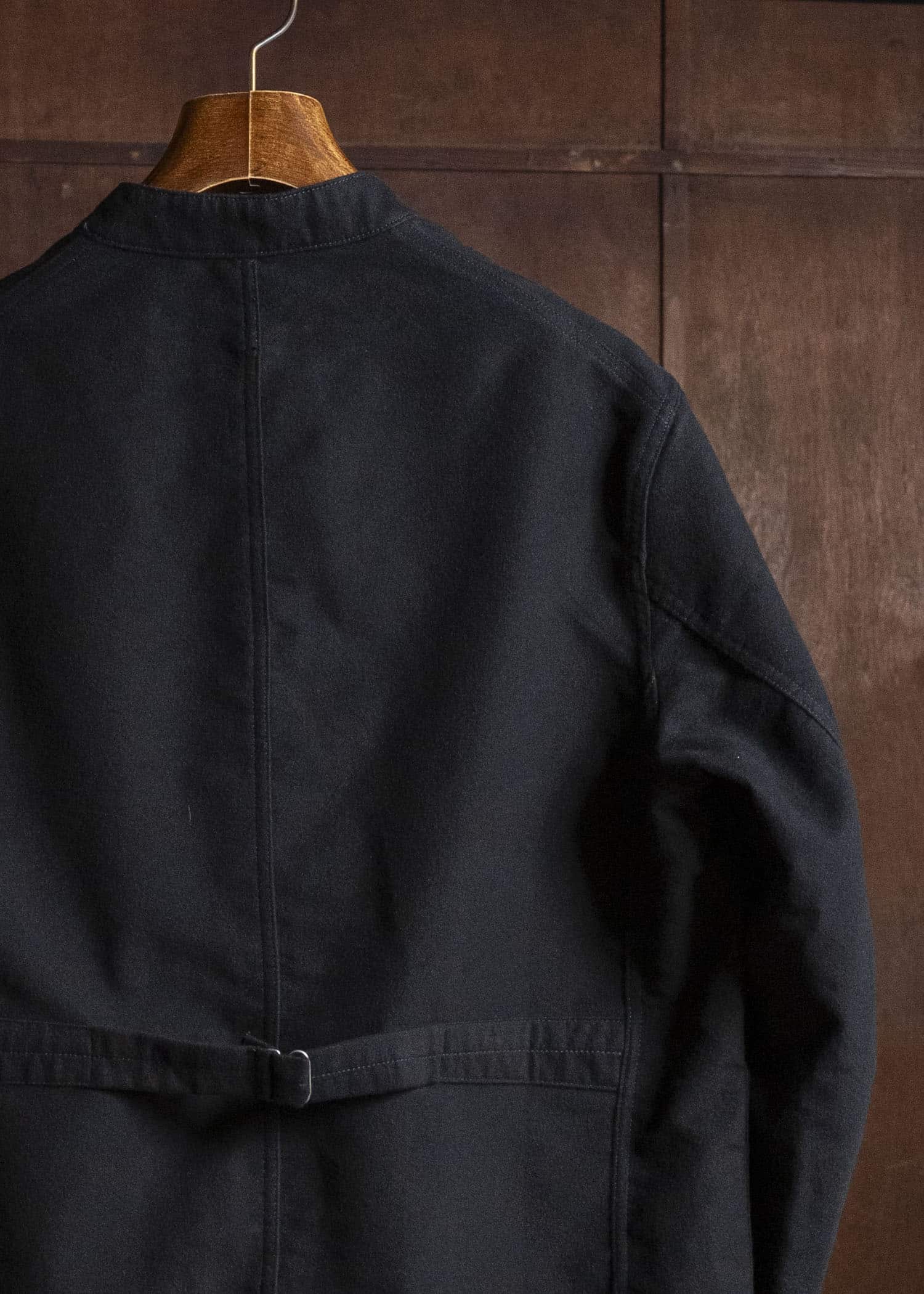 Taiga Takahashi Lot.307-Black Stand Collar Jacket Black