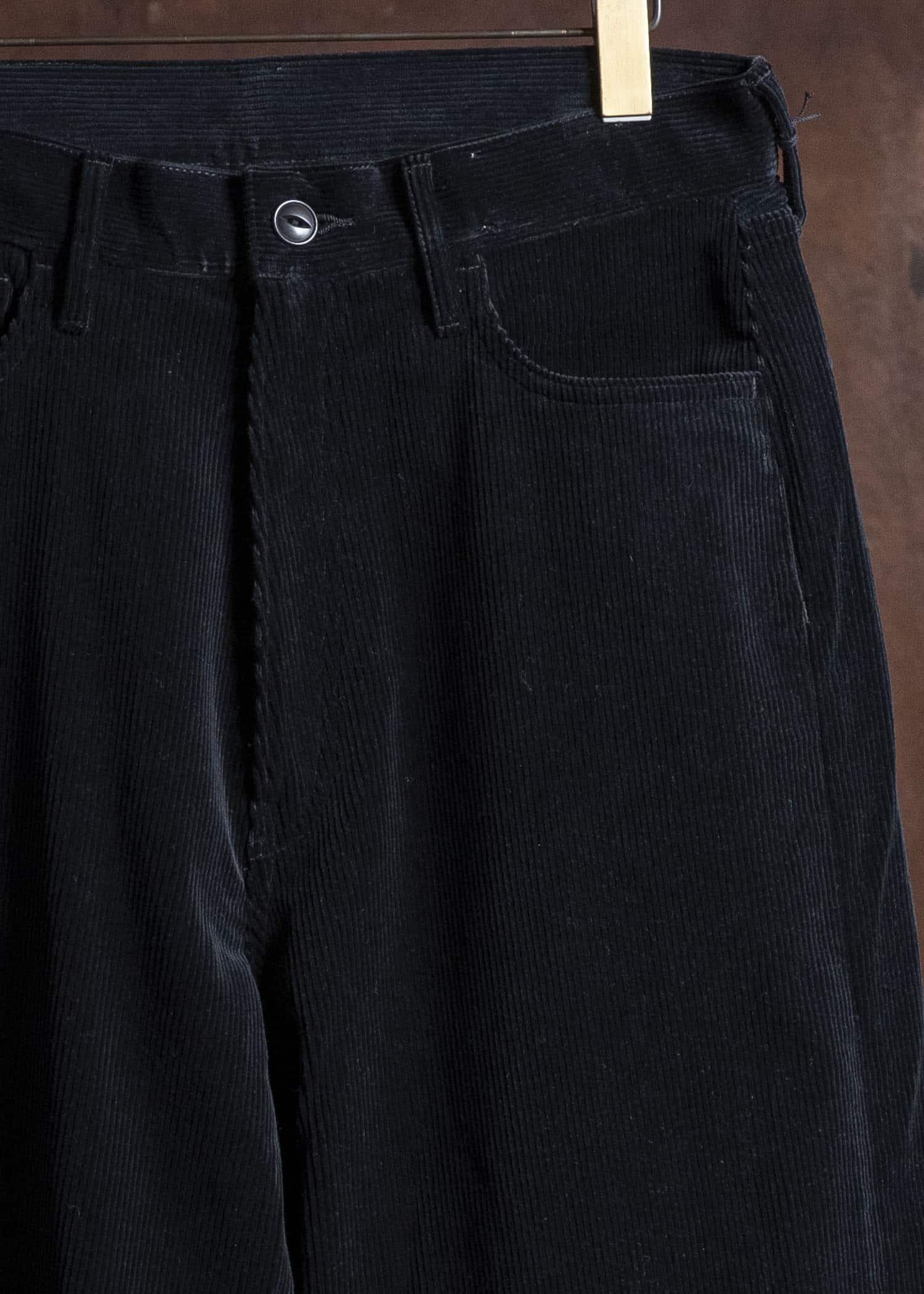 YOKO SAKAMOTO 5Pocket Baggy Pants YS-25AW-39 BLACK