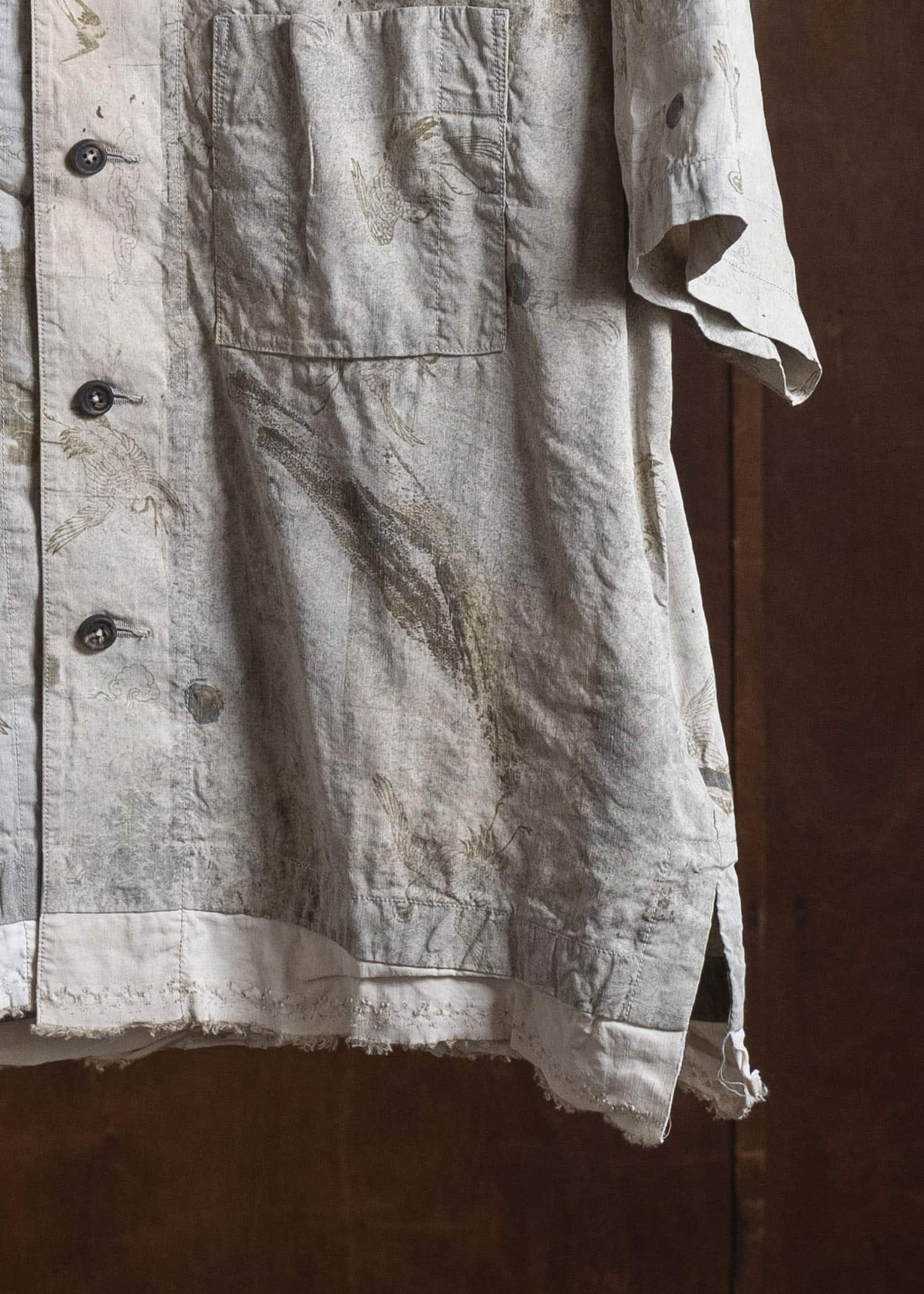 ZIGGY CHEN 0M2610720 DIGITAL PRINT SHORT SLEEVE SHIRT 02