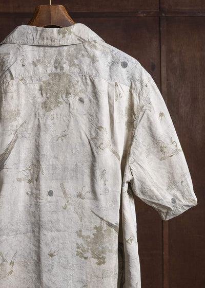 ZIGGY CHEN 0M2610720 DIGITAL PRINT SHORT SLEEVE SHIRT 02