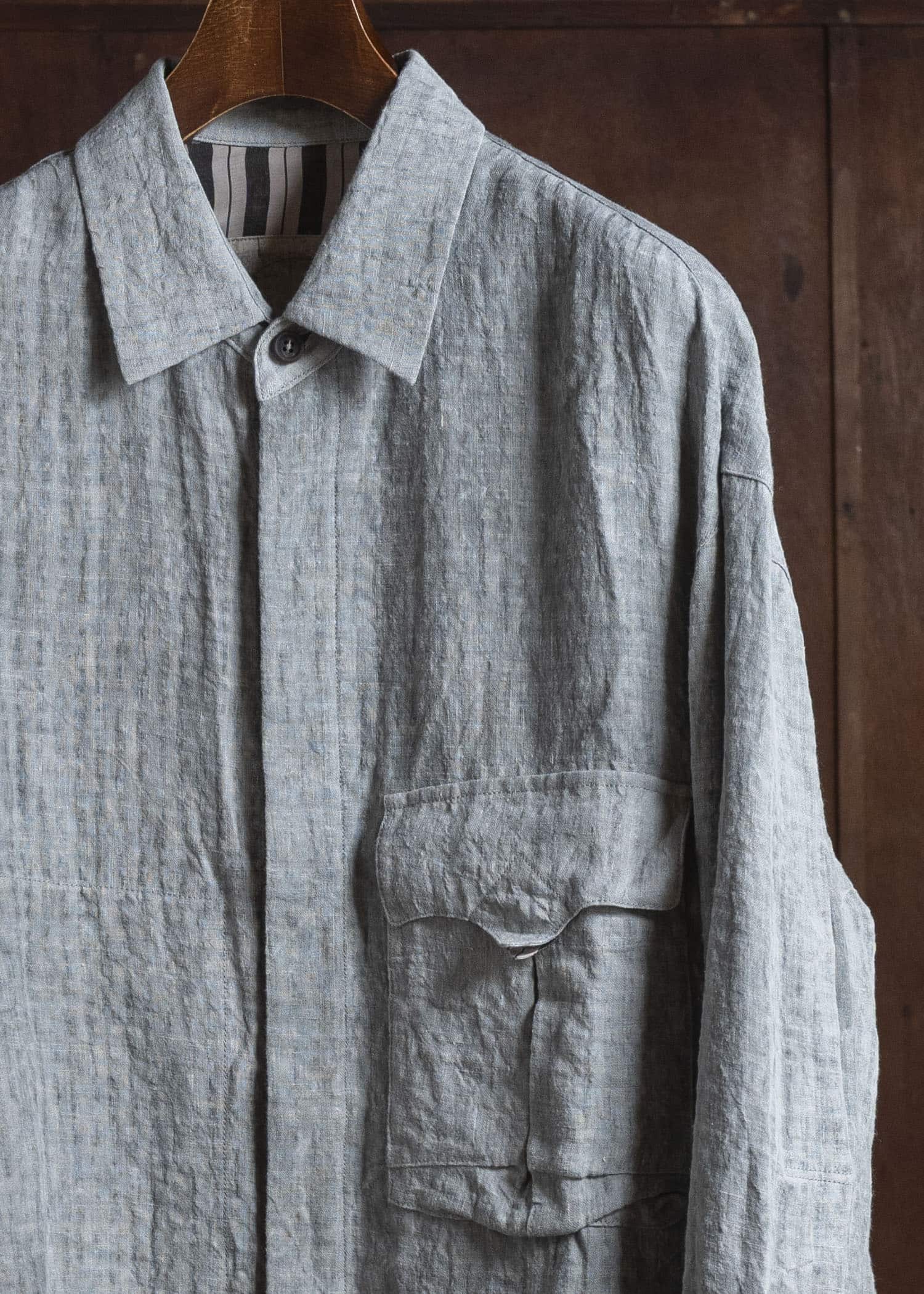 ZIGGY CHEN 0M2610719 OVERSIZED LONG SHIRT 21