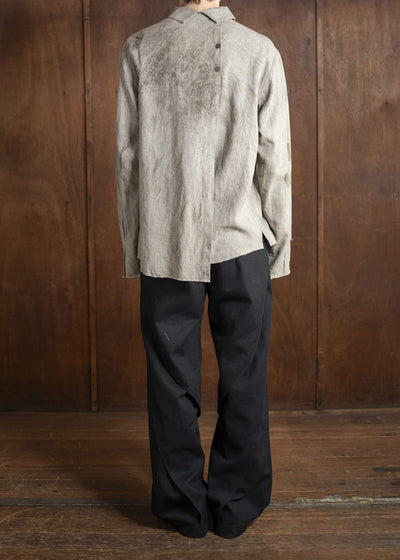 Professor.E PANELED WODE DENIM 25SS-PE-TRL-04-BLACK