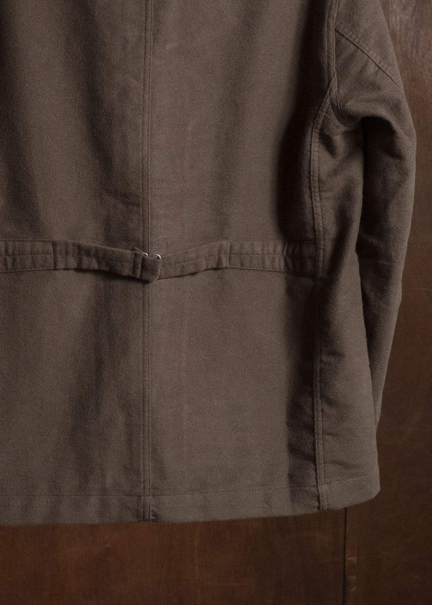 Taiga Takahashi Lot.307-Dark Brown Stand Collar Jacket Dark Brown