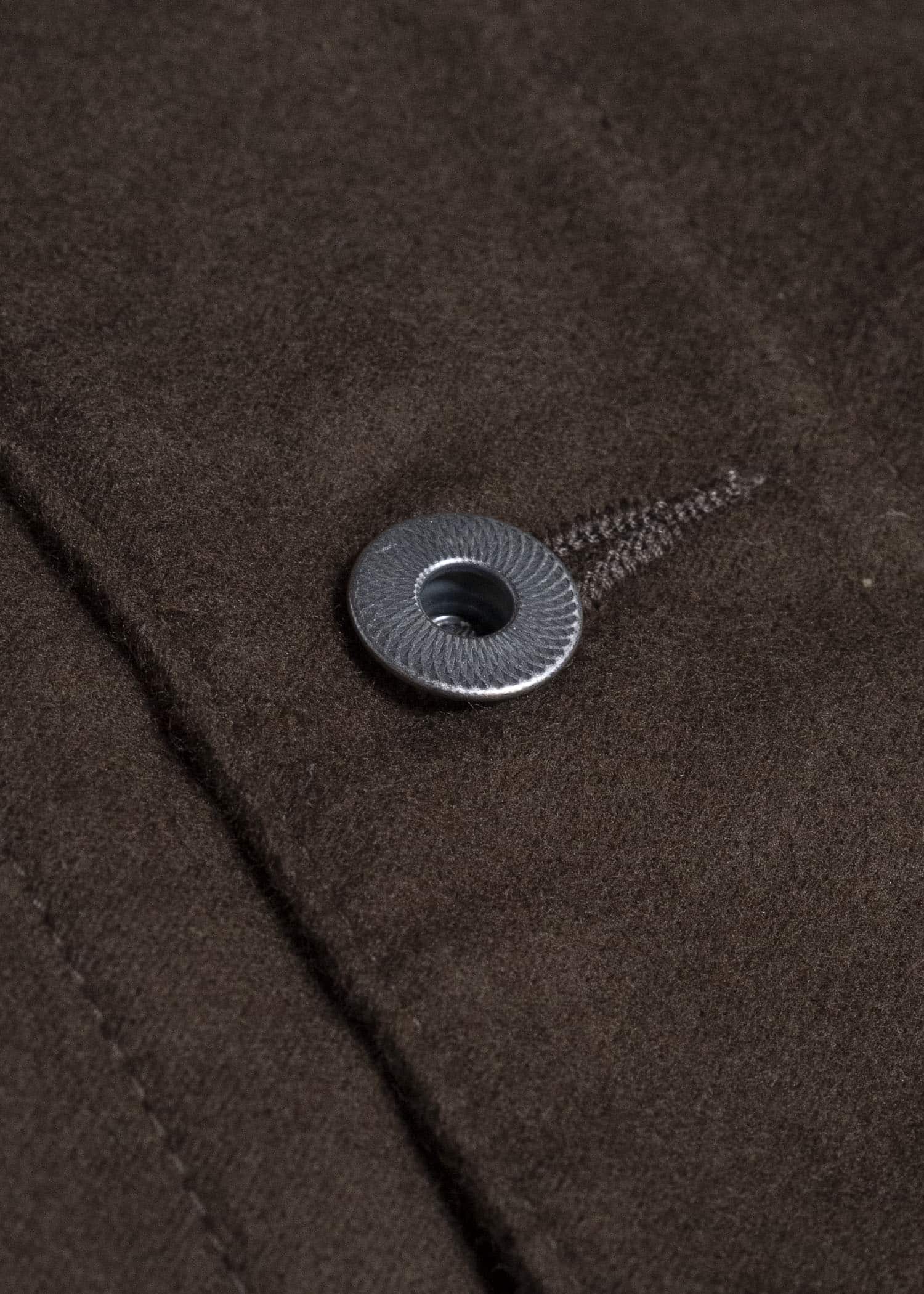 Taiga Takahashi Lot.307-Dark Brown Stand Collar Jacket Dark Brown