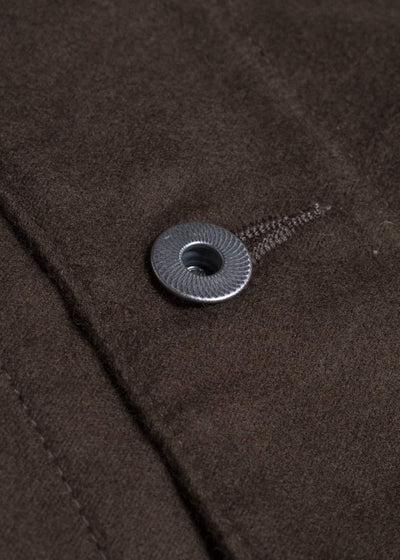 Taiga Takahashi Lot.307-Dark Brown Stand Collar Jacket Dark Brown