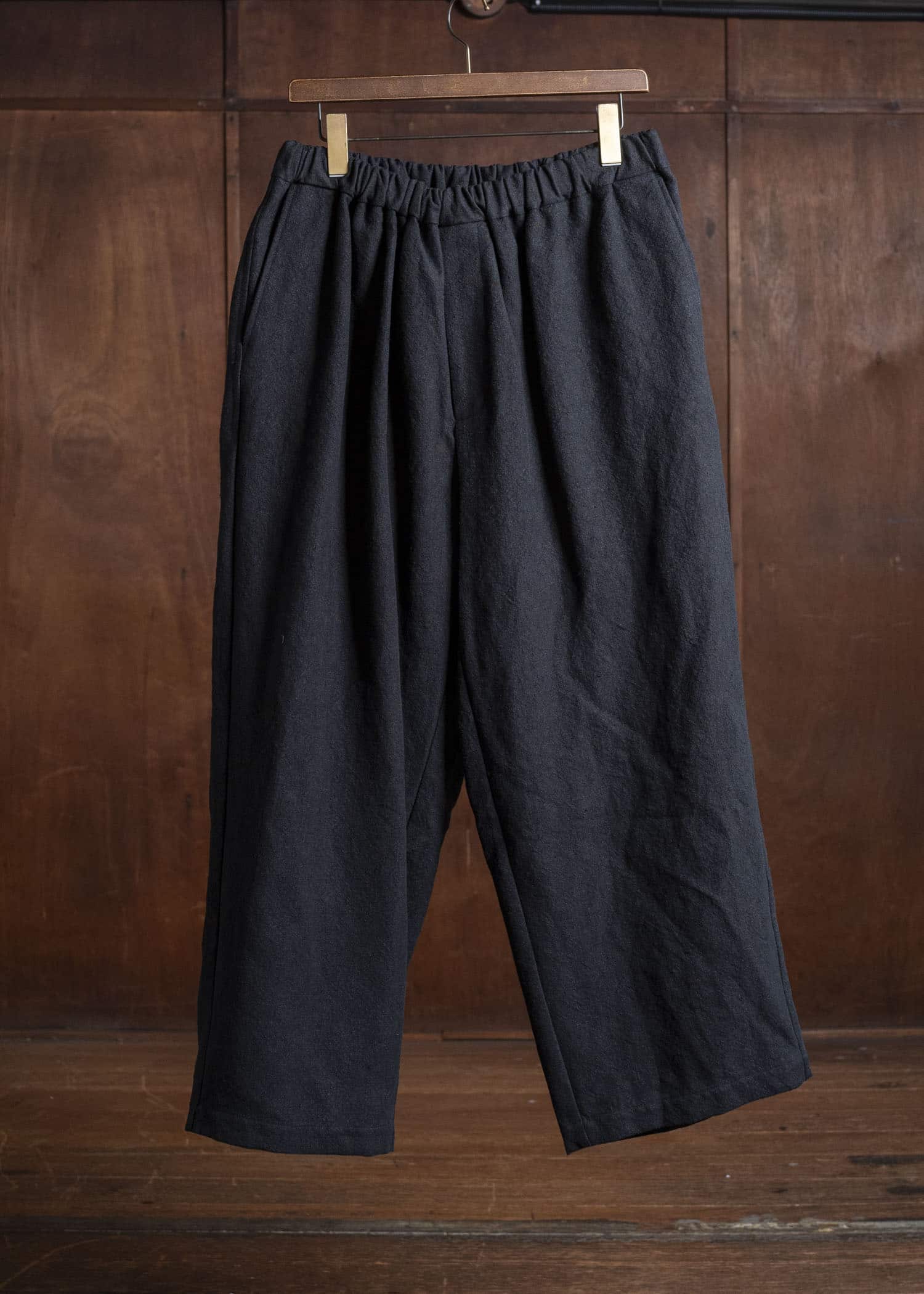 YOKO SAKAMOTO Baggy Easy Pants YS-25AW-33 BLACK