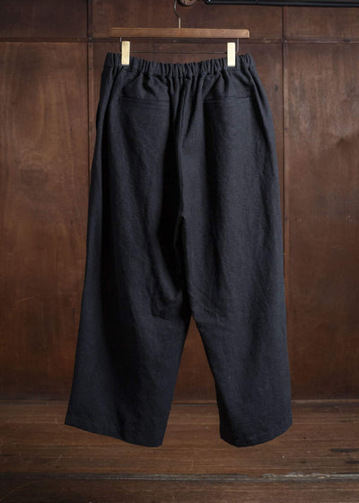 YOKO SAKAMOTO Baggy Easy Pants YS-25AW-33 BLACK