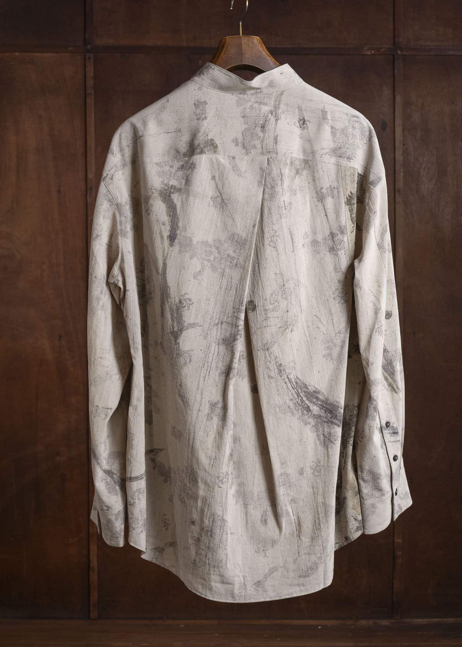 ZIGGY CHEN 0M2610745 MANDARIN COLLAR POCKET SHIRT 11