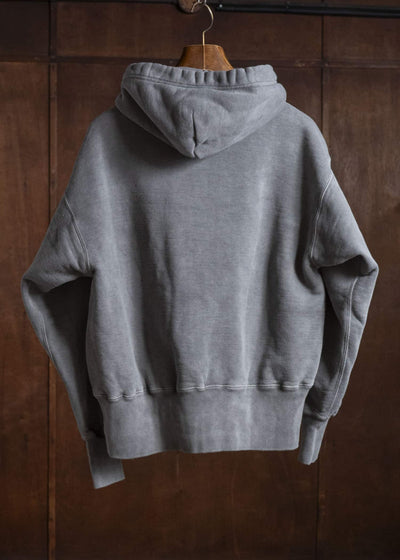 Taiga Takahashi Lot.615-Gray Full Zip Sweat Parka Gray