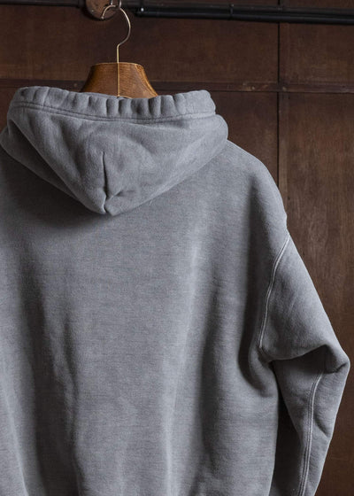 Taiga Takahashi Lot.615-Gray Full Zip Sweat Parka Gray