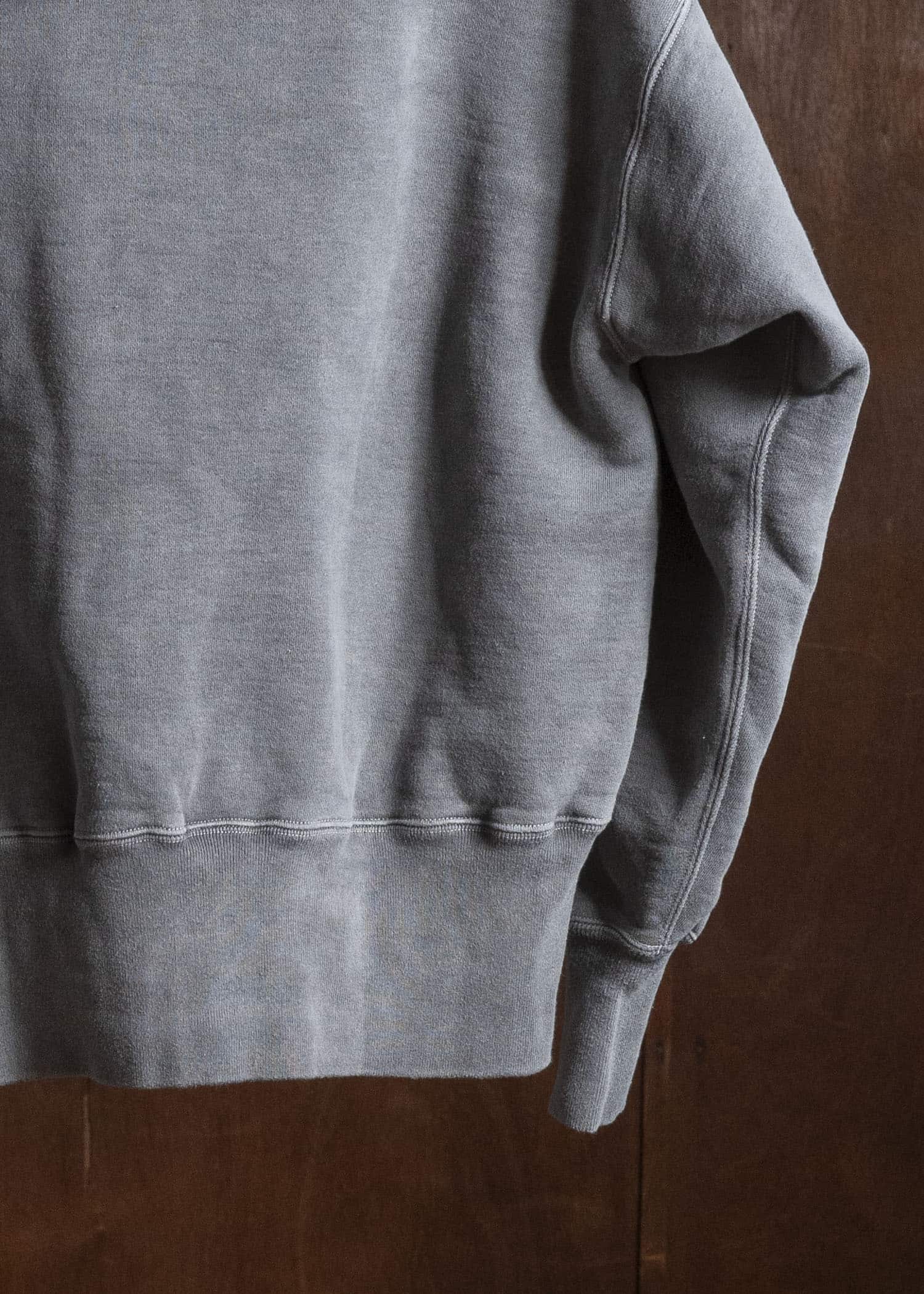 Taiga Takahashi Lot.615-Gray Full Zip Sweat Parka Gray