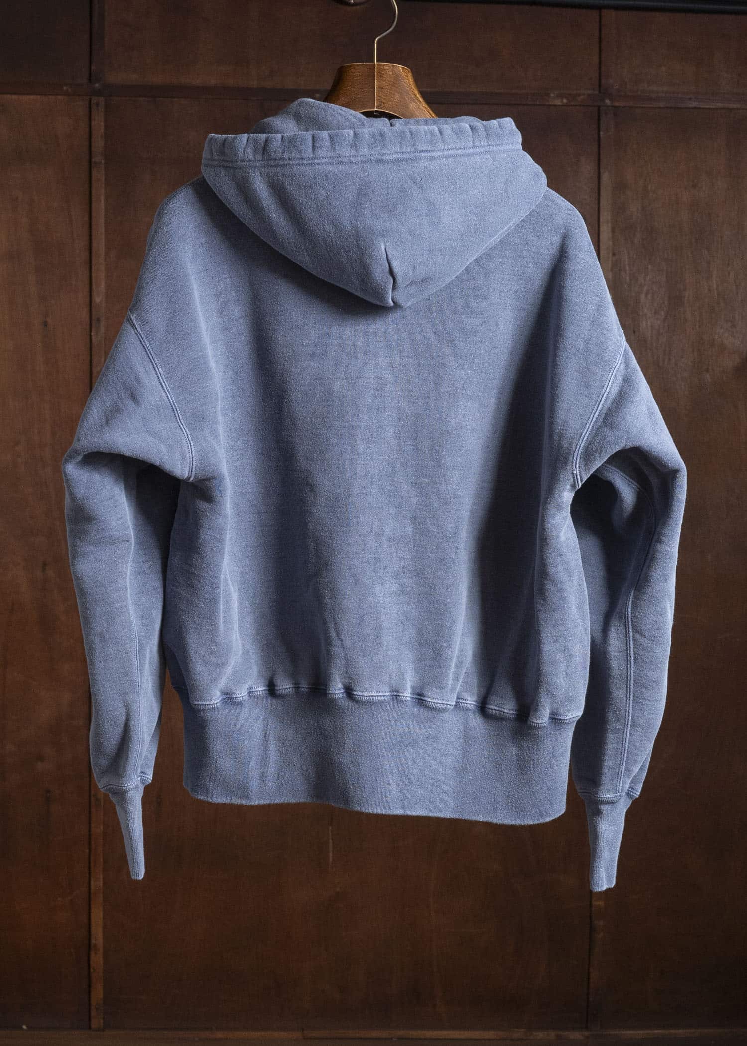 Taiga Takahashi Lot.615-Navy Full Zip Sweat Parka Navy