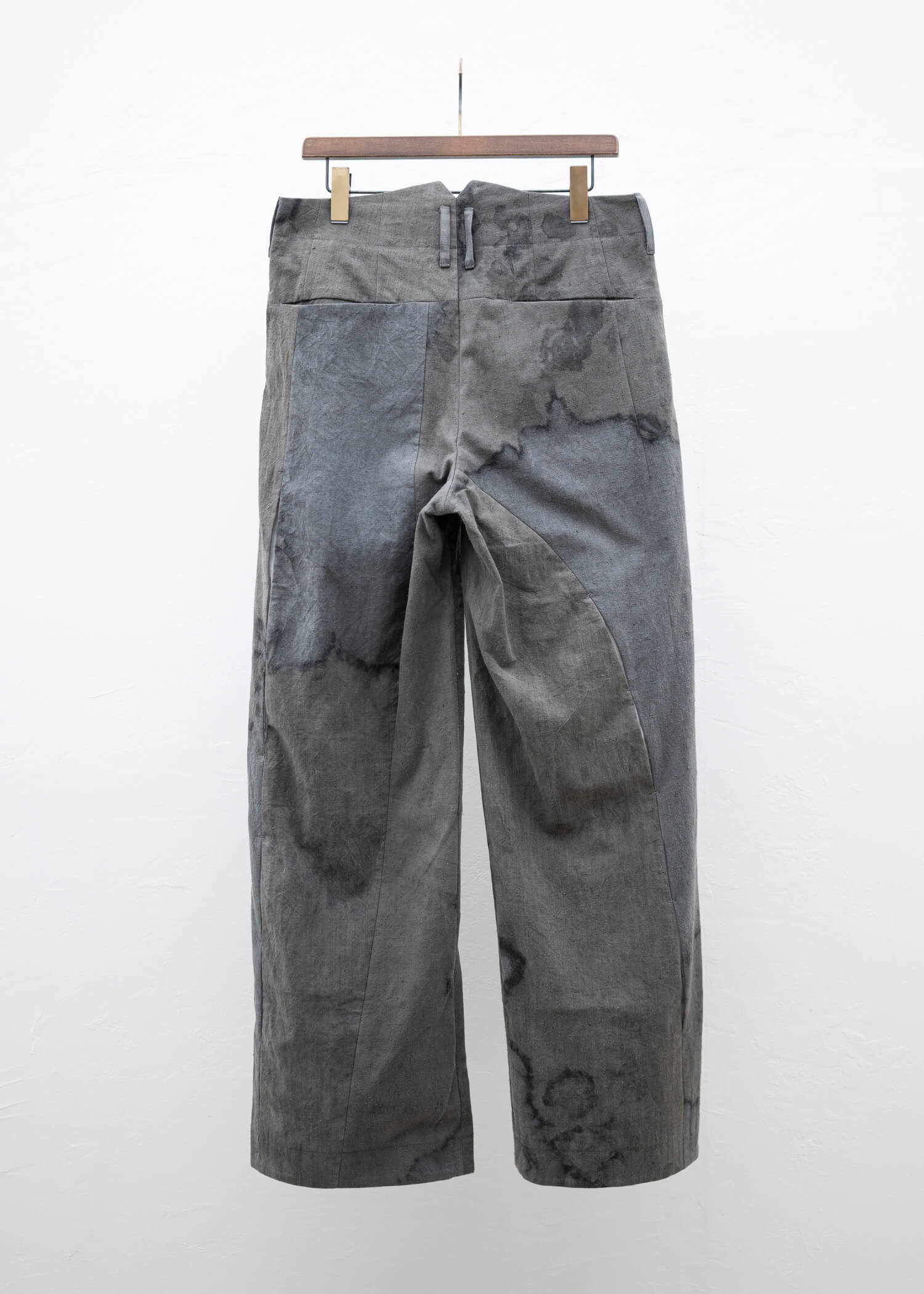 Professor.E E Pants / Natural Dyed Grey