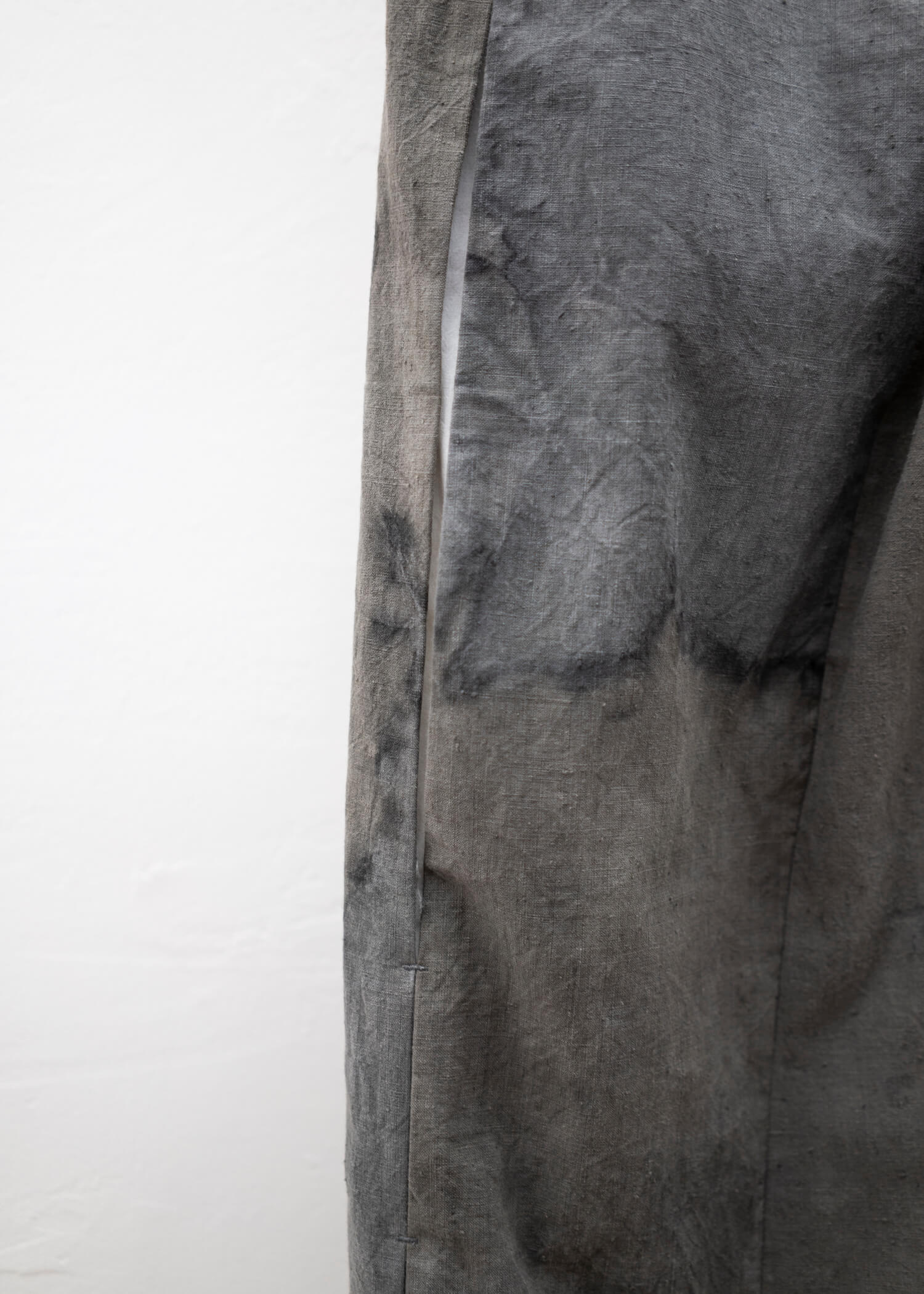 Professor.E E Pants / Natural Dyed Grey