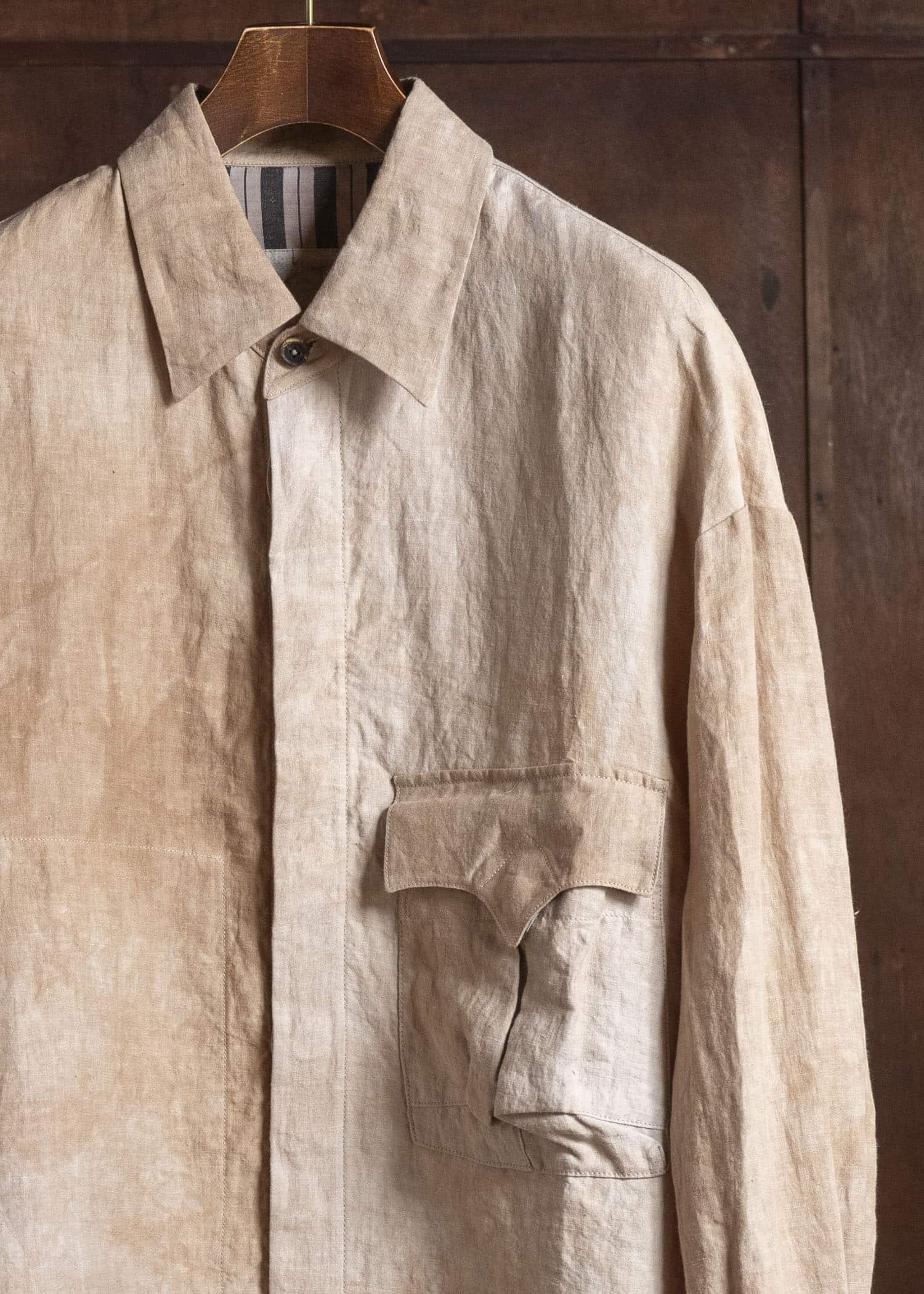 ZIGGY CHEN 0M2610706 OVERSIZED LONG SHIRT 13