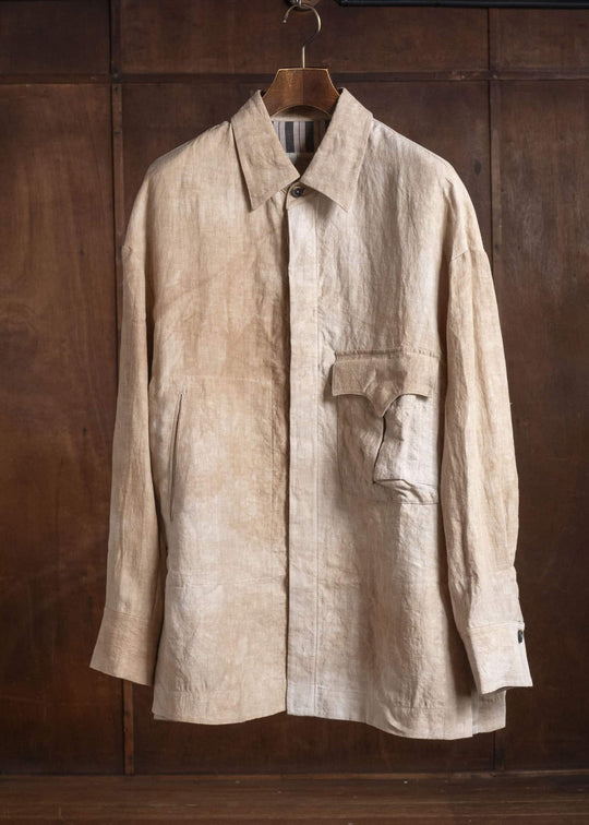 ZIGGY CHEN 0M2610706 OVERSIZED LONG SHIRT 13