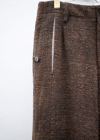 Professor.EE Pants / Natural Dyed Brown