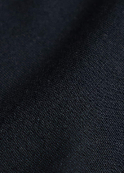 YOKO SAKAMOTO Tsuriami L/S Henley Neck Black YS-24AW-114-Black