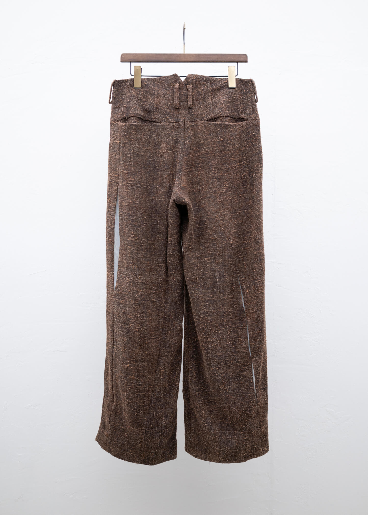 Professor.E E Pants / Natural Dyed Brown