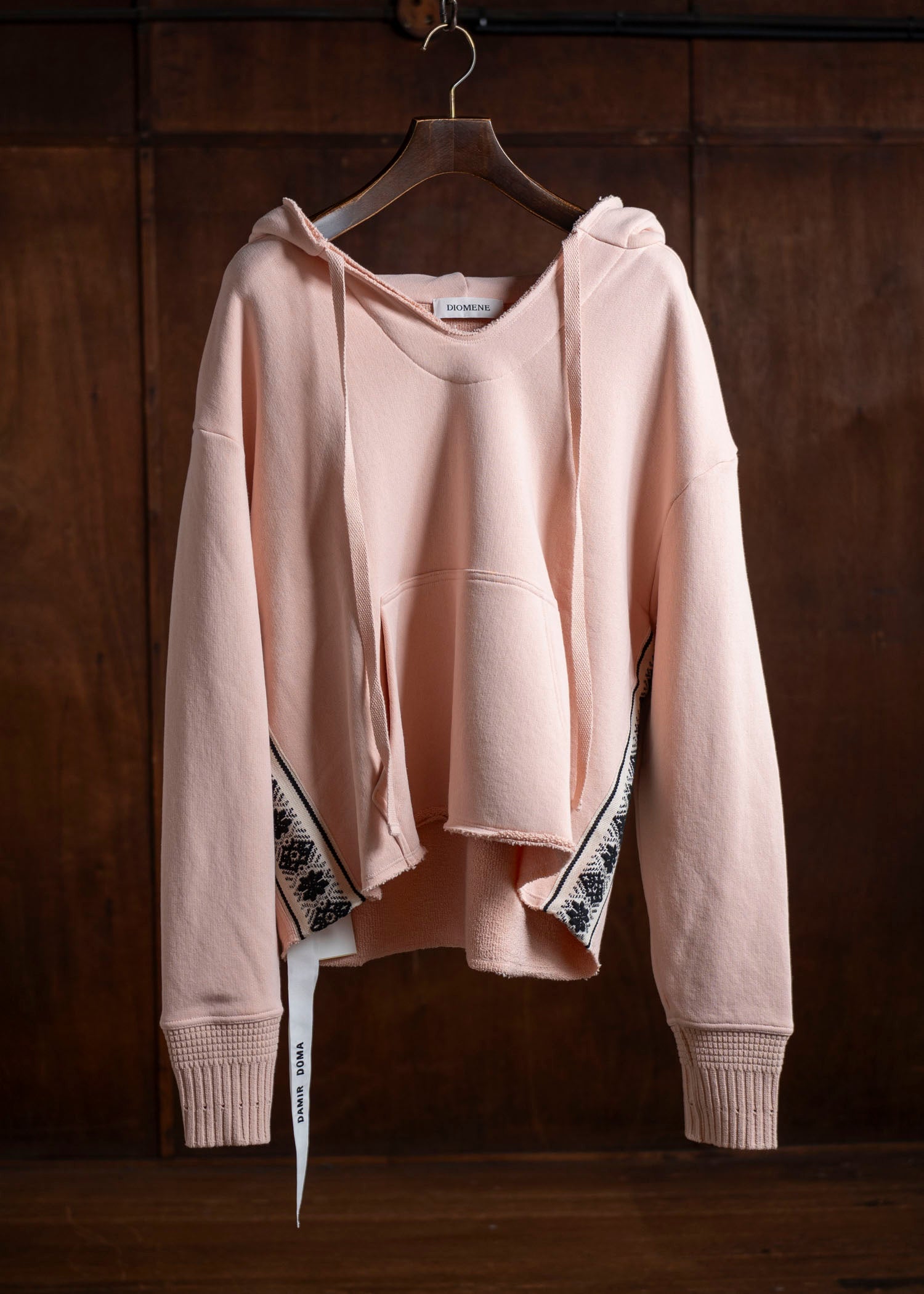 DIOMENE COMMON POPPY / CROPPED JERSEY HOODIE 12 METEORITE DDM - FG - 0003 / DDM