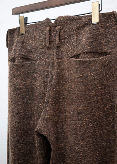 Professor.EE Pants / Natural Dyed Brown