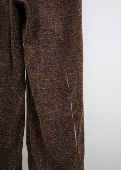 Professor.EE Pants / Natural Dyed Brown
