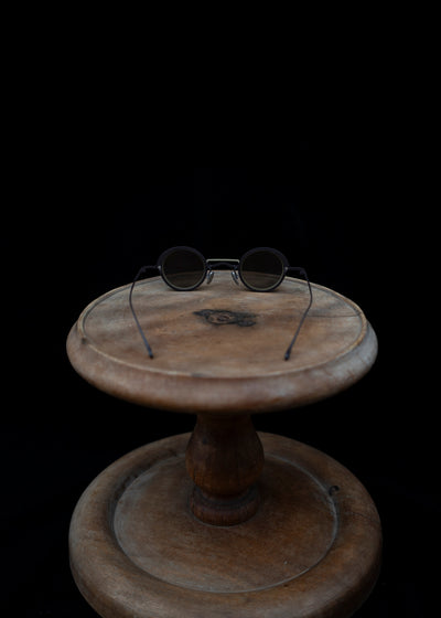 RIGARDS ZIGGY CHEN×RIGARDS RG1008ZC VINTAGE BRONZE(FLAME)×ANTIQE GOLD(CLIP) GREEN GRADIENT(LENS)