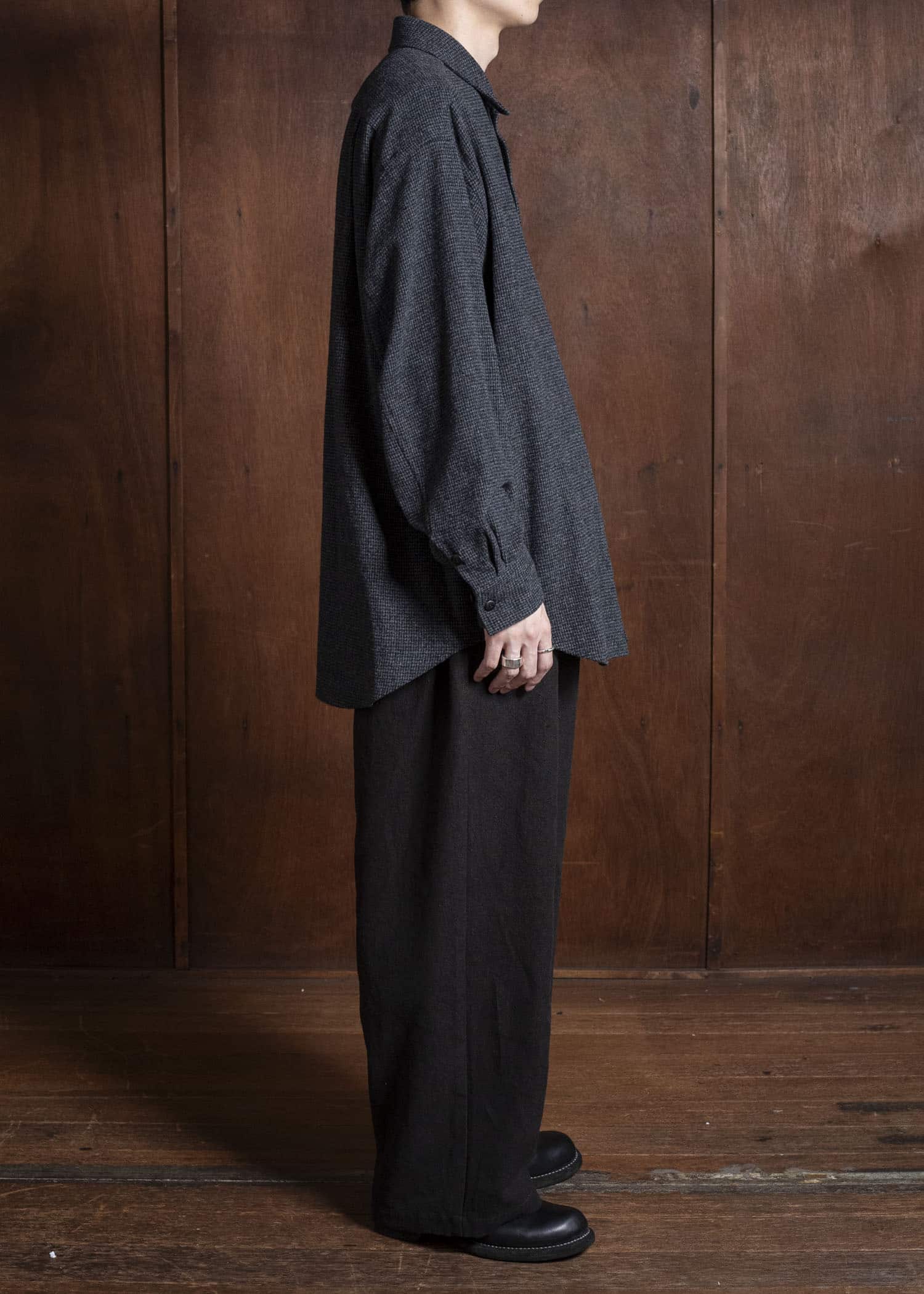 YOKO SAKAMOTO Baggy Easy Pants YS-25AW-33 BROWN