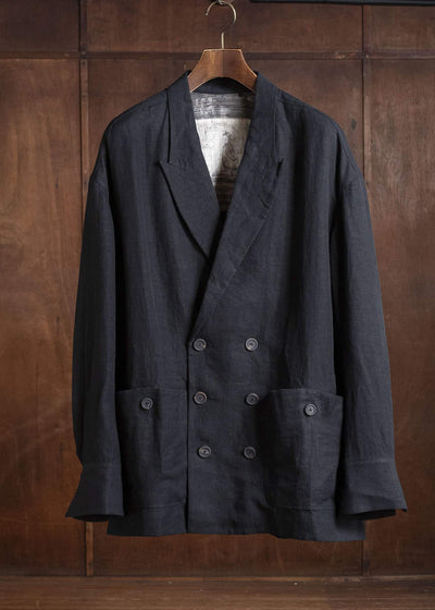 ZIGGY CHEN 0M2610906 DOUBLE BREASTED LONG BLAZER 04