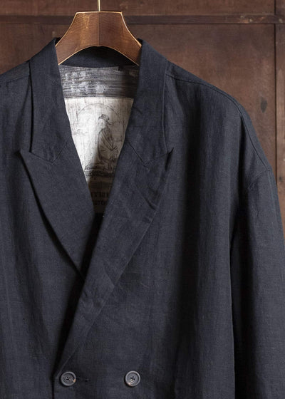 ZIGGY CHEN 0M2610906 DOUBLE BREASTED LONG BLAZER 04