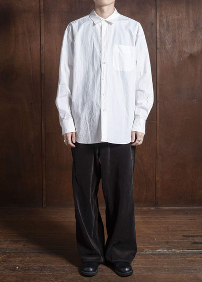 YOKO SAKAMOTO Regular Collar Shirt YS-25AW-59 WHITE