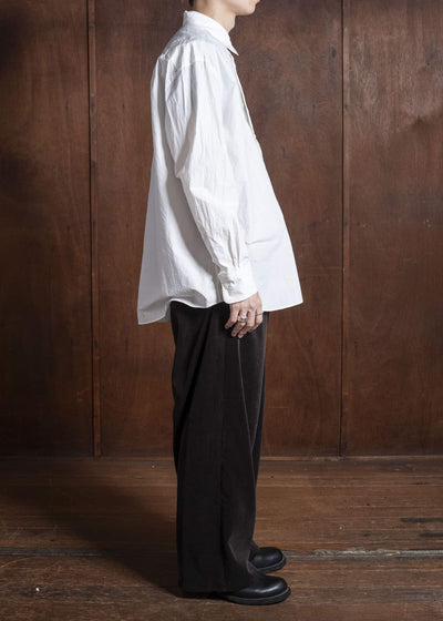 YOKO SAKAMOTO Regular Collar Shirt YS-25AW-59 WHITE
