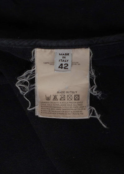 MM6 Heavy Jersey Motorcycle Coat