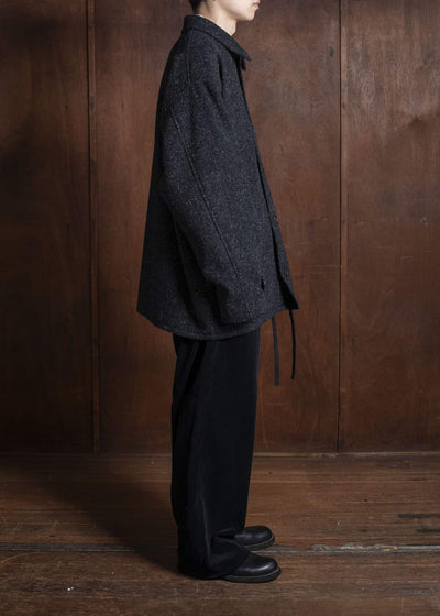 YOKO SAKAMOTO Coach Jacket YS-25AW-04 BLACK