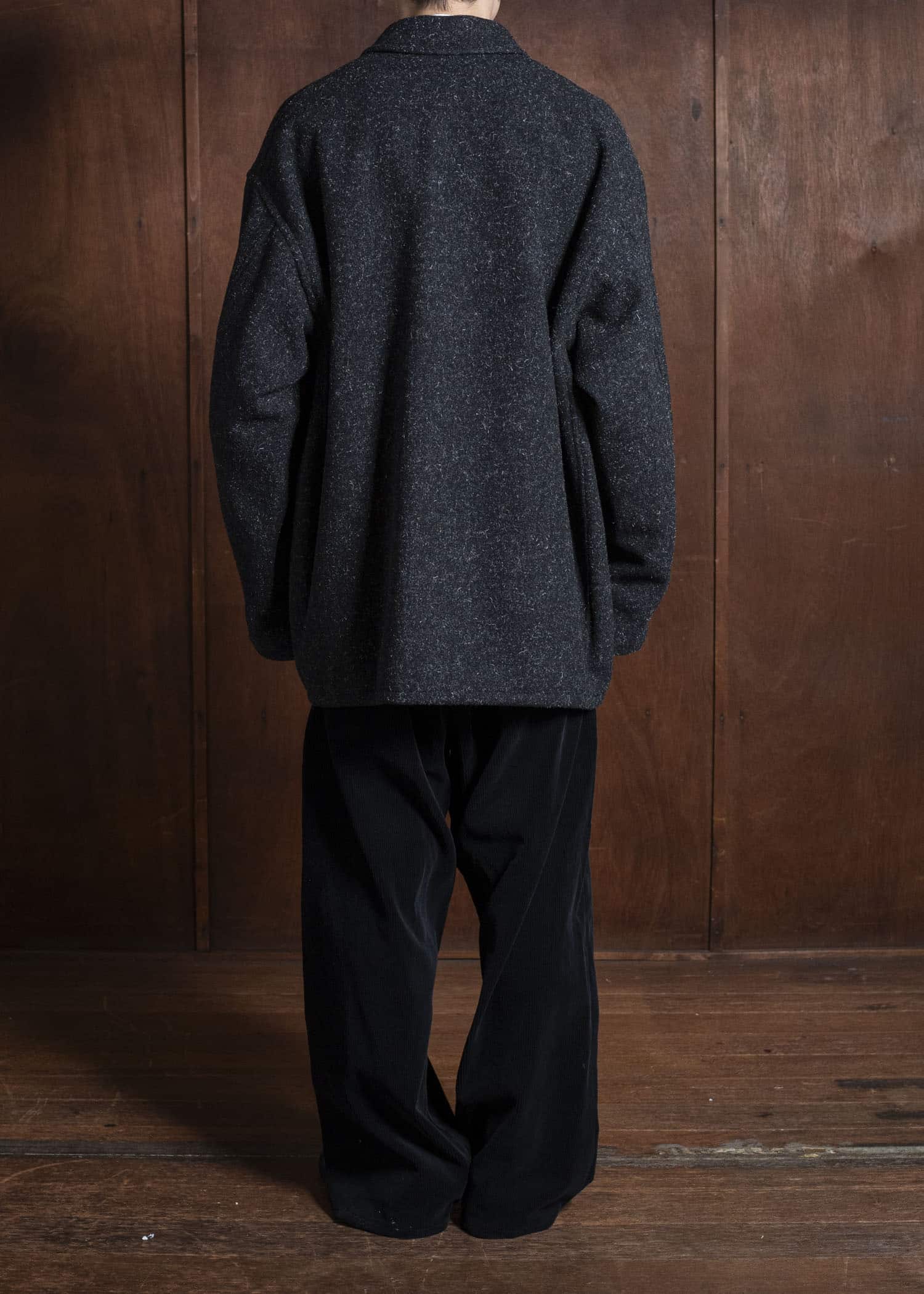 YOKO SAKAMOTO 5Pocket Baggy Pants YS-25AW-39 BLACK