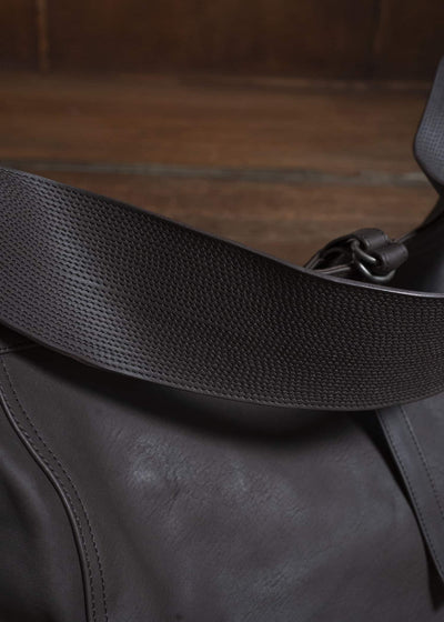 Taiga Takahashi Lot.004-Brown Newsboy Bag Horse Leather Brown