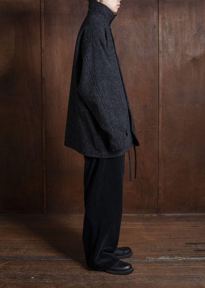 YOKO SAKAMOTO Coach Jacket YS-25AW-04 BLACK