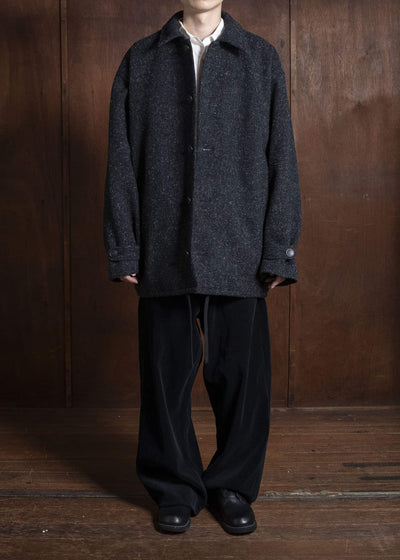 YOKO SAKAMOTO Coach Jacket YS-25AW-04 BLACK