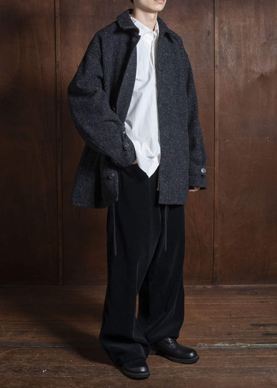 YOKO SAKAMOTO Coach Jacket YS-25AW-04 BLACK