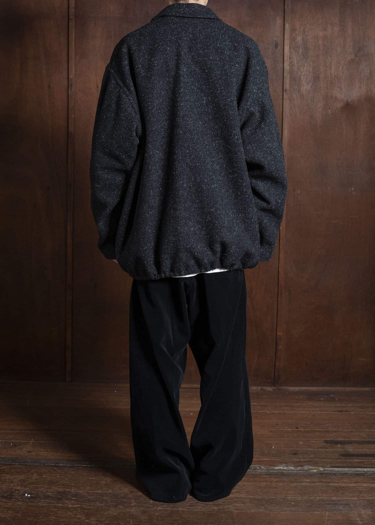 YOKO SAKAMOTO Coach Jacket YS-25AW-04 BLACK