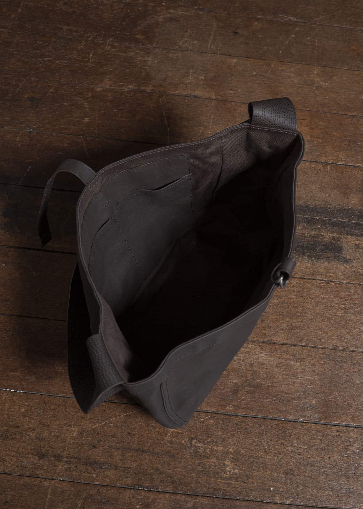 Taiga Takahashi Lot.018-Brown Newsboy Bag Horse Leather Small Brown