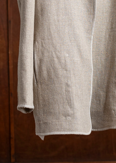 DIOMENE GARDENIA / UNLINED COLLARLESS JACKET 06 WALNUT DDM-JK-0017 / DDMLINODOK