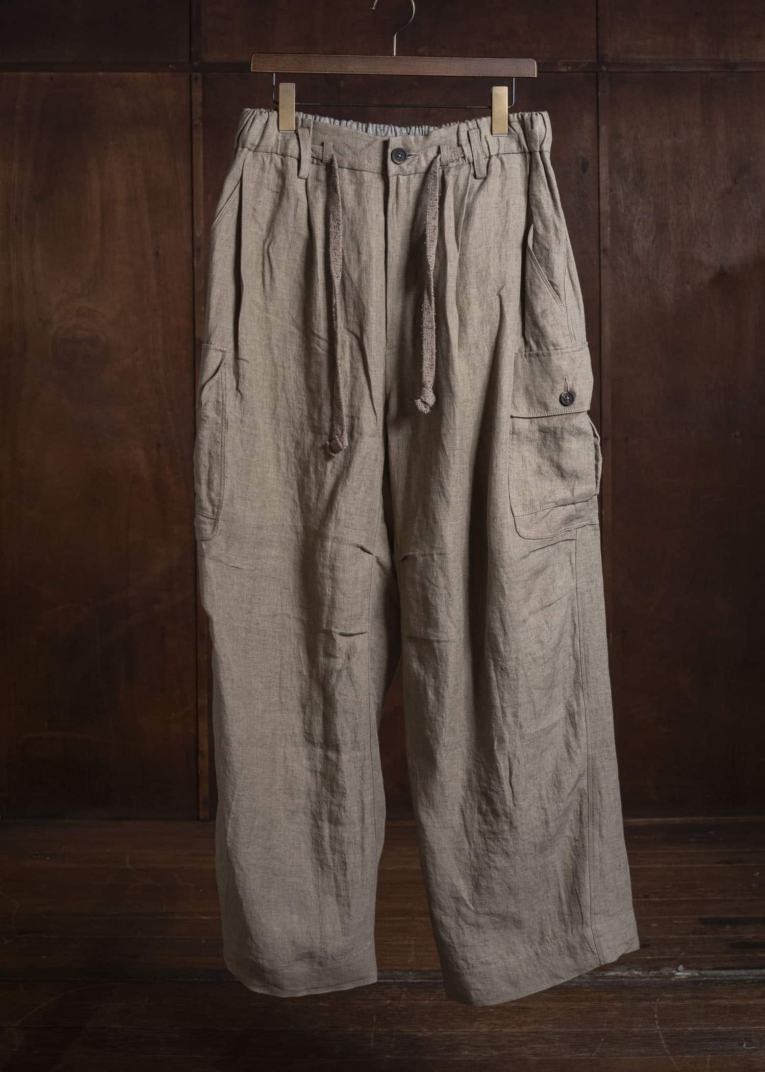 ZIGGY CHEN 0M2610555 DRAWSTRING CARGO TROUSERS 14