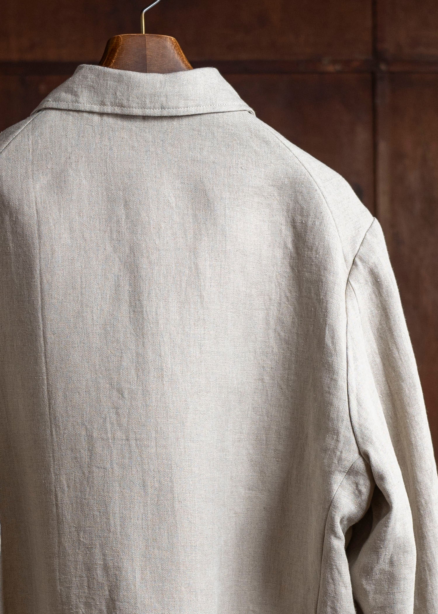 DIOMENE LIGUSTRUM / UNLINED CROCHET POCKET JACKET 03 LINEN DDM-JK-0018 / DDMLINO210