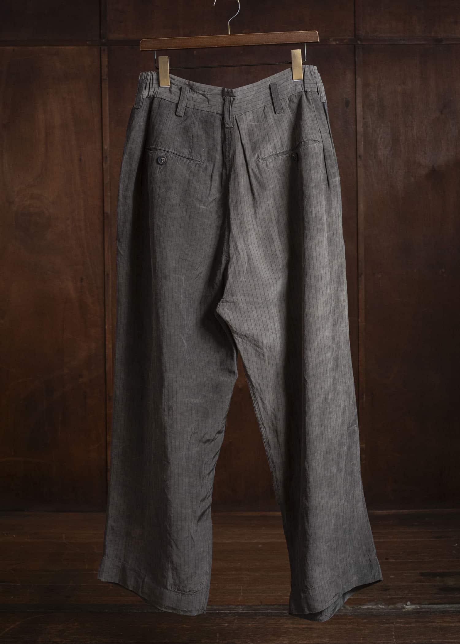 ZIGGY CHEN 0M2610510 DROP-CROTCHED PLEATED TROUSERS 3