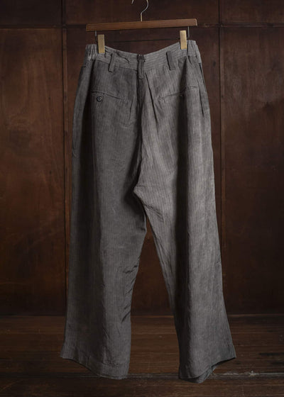 ZIGGY CHEN 0M2610510 DROP-CROTCHED PLEATED TROUSERS 3