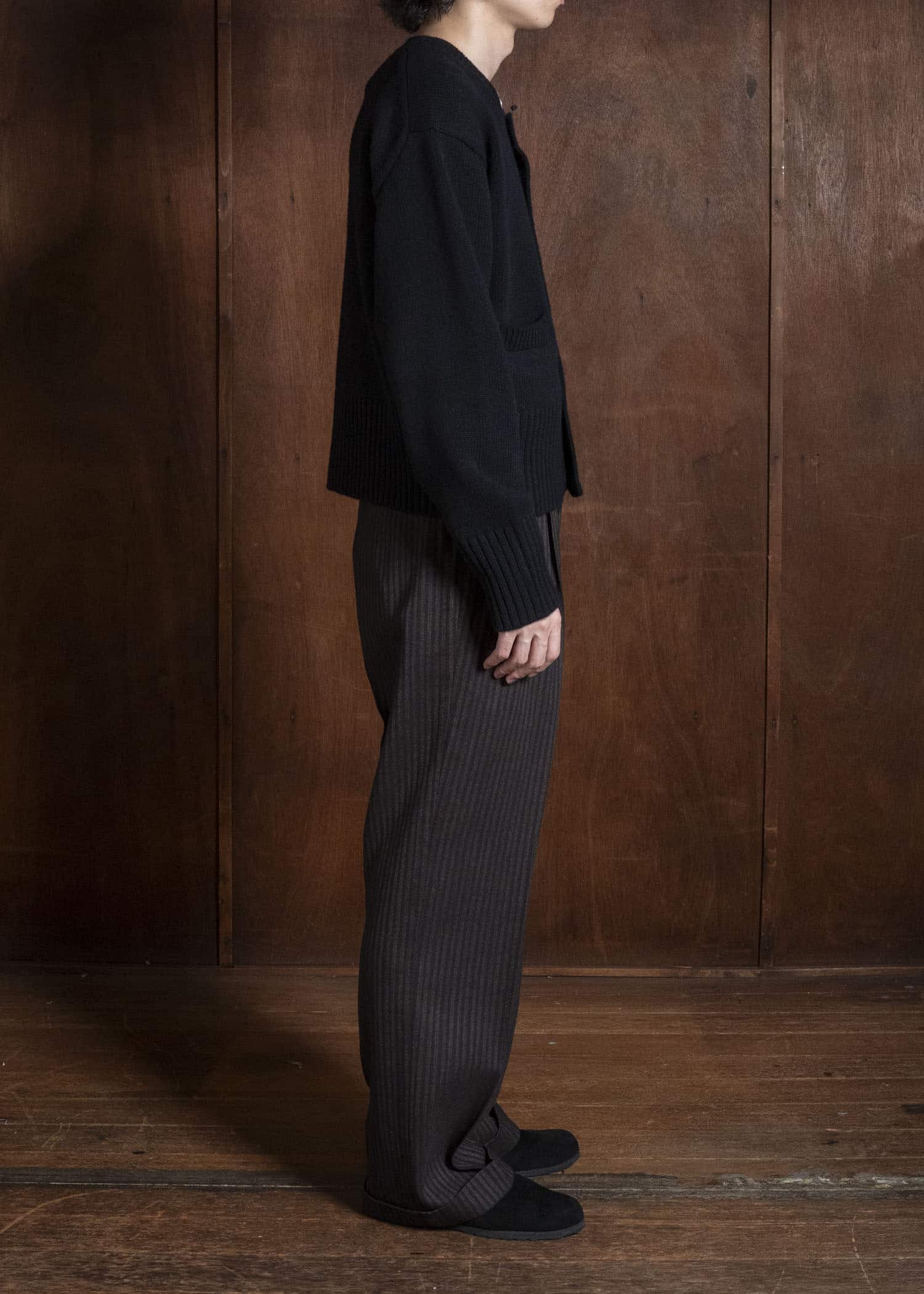 Taiga Takahashi Lot.506-Black Db Cardigan Black