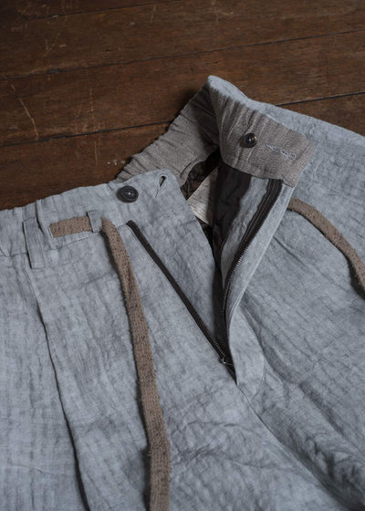 ZIGGY CHEN 0M2610511 FULL-LENGTH DRAWSTRING TROUSERS 21