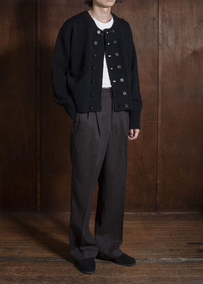 Taiga Takahashi Lot.506-Black Db Cardigan Black